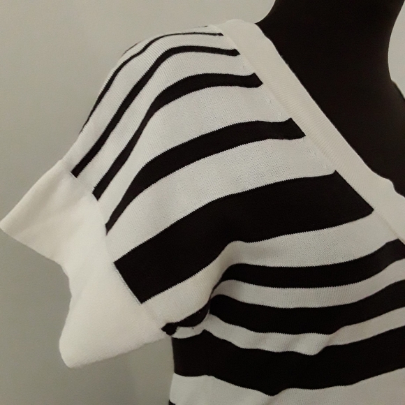 Banana Republic Scoop Neck Striped Sheath Dress - Picture 6 of 13